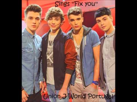Union J Sings '' Fix you''