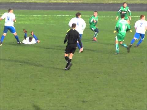 Mławianka Mława   Mazur Gostynin 10 listopada sobota 2012 skrót meczu