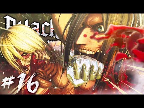 BATTAGLIA TRA TITANI! EREN VS FEMALE TITAN - Attack On Titan 2 PS4 ITA #16