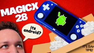 MagicX Mini Zero 28 UNBOXED: A 2.8" Android Handheld with Charm