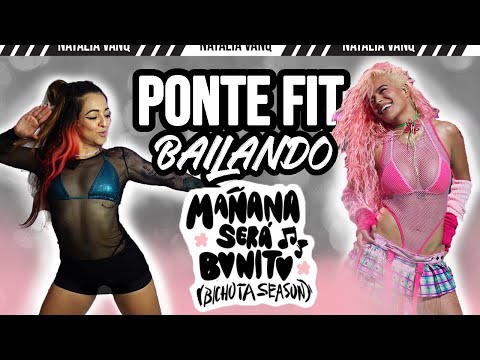 ⭐️ PONTE FIT BAILANDO: KAROL G MSB Bichota Season - Zumba Dance Class - Natalia Vanq