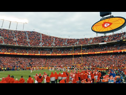 Arrowhead Stadium Home of the Chiefs + Tomahawk Chop in 4k