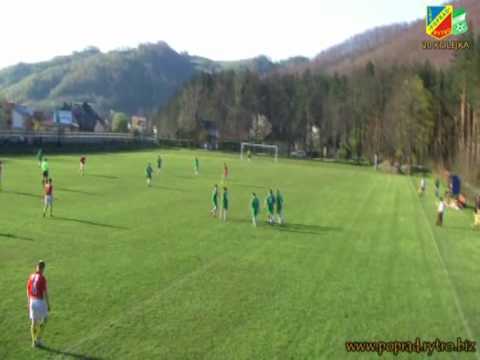 [25.04.10r.] LKS POPRAD RYTRO - WIERCHY RABKA ZDRÓJ 3:2 (GOL NA 0:1)