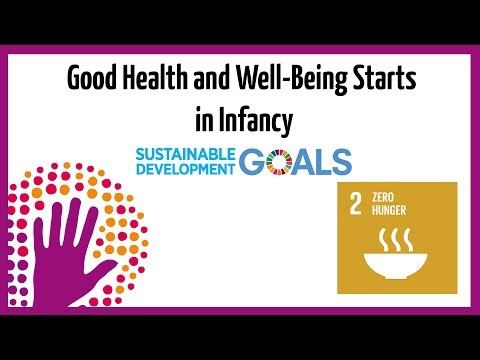 良好的健康和福祉從嬰兒期開始。 (Good Health and Well Being Starts in Infancy)