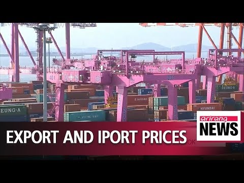 Os preços de exportação e importação da Coreia sobem em junho