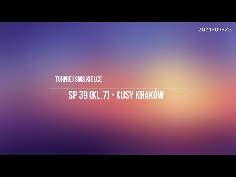 SP 39 kl.7 vs Kusy Kraków *** Turniej SMS Kielce ***