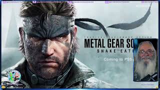Metal Gear Solid Delta Gaming Grandpa Reacts - Snake Eater Announcement Trailer | PS5 Games