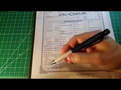 I Make A Call Of Cthulhu 7th Edition Character Part 3! - Weapons, Assets, and Backstory