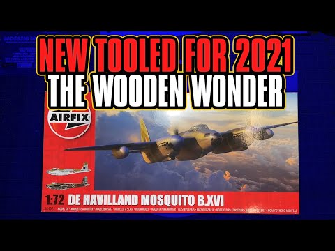 Airfix Mosquito B.XVI 2021 New Tool 1/72 Scale Model Kit Review