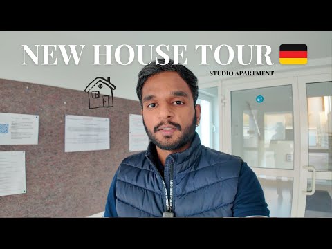 Studio Apartment in Germany for Students 🇩🇪 | Rent, Setup & Tour