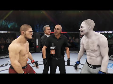 Khabib vs. Evil Zombie - EA Sports UFC 3
