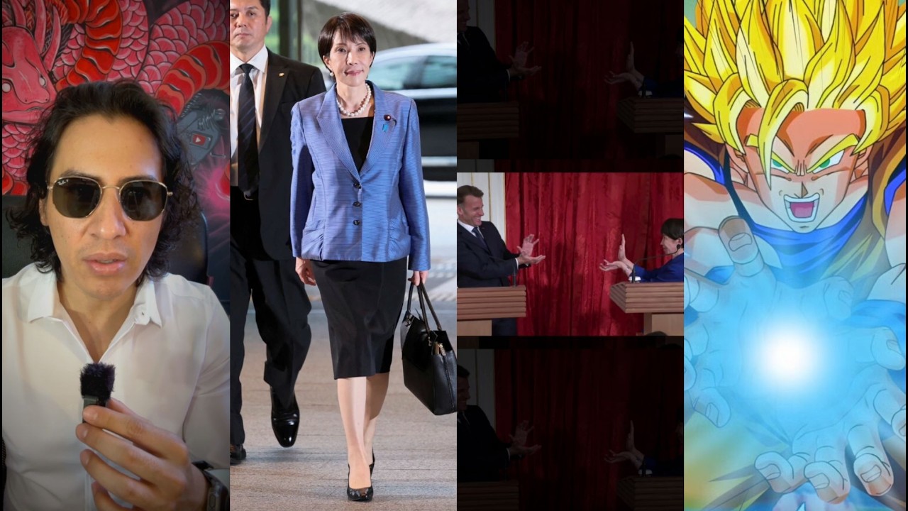 LA PRIMER MINISTRA de JAPÓN hace EL KAME HAME HA