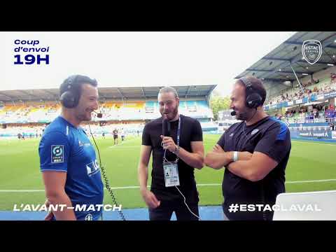 Renaud Ripart dans l'avant-match au Café Troyen / ESTAC - LAVAL