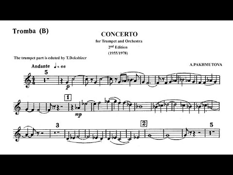 Alexandra Pakhmutova - Concerto for trumpet and Orchestra (Timofei Dokshizer - trumpet)