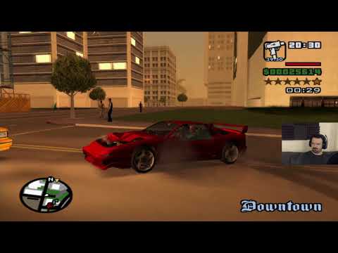 Grand Theft Auto: San Andreas HD playthrough pt55 - INCREDIBLY Tough Cross-City Drive