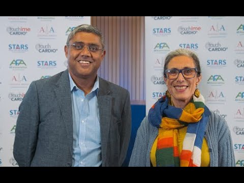 Kim Rajappan and Pam Bertschinger, HRC 2019 – Atrial Fibrillation