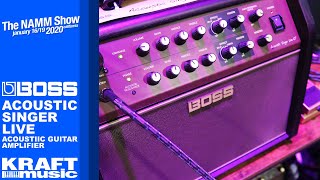 Video thumbnail for NAMM 2020 - Boss Acoustic Singer Live LT by Kraft Music