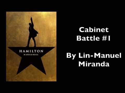 Hamilton | Cabinet Battle #1 [Instrumental/Karaoke with Lyrics]