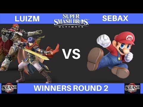 Cibao Smash Winners Round 2 - Luizm (Ike/Ganondorf) vs SebaX (Mario) | Smash Ultimate