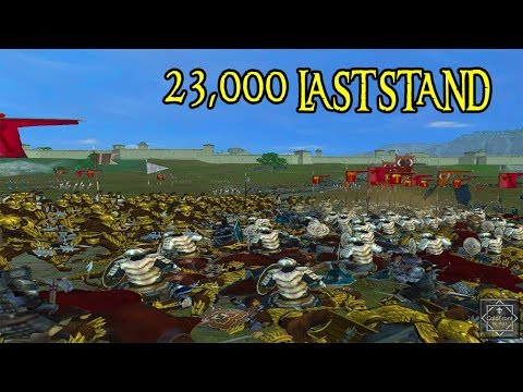 MASSIVE 23000 LAST STAND FOR EREBOR! - Third Age Total War Reforged Mod Gameplay
