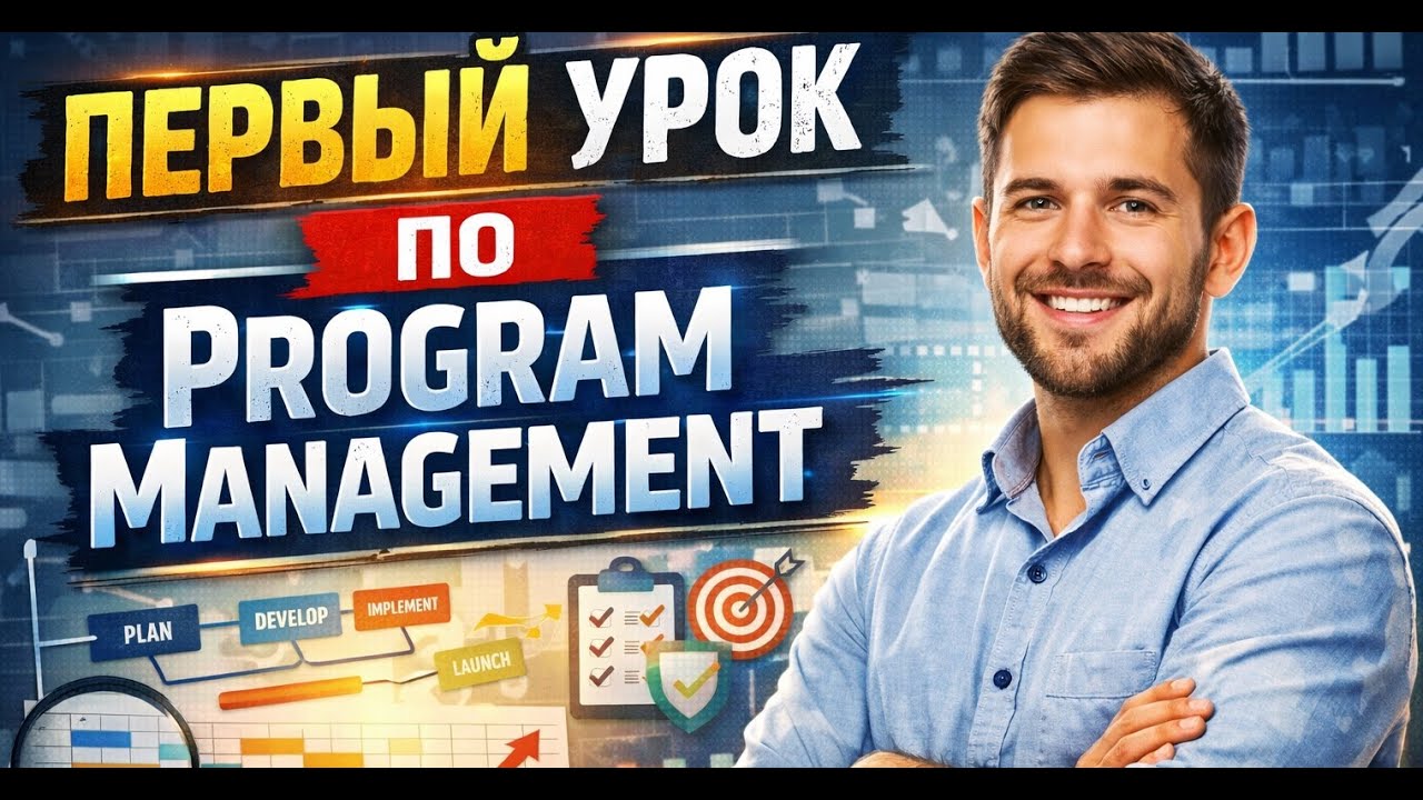 Product Management class - первый урок из 20ти. На английском.