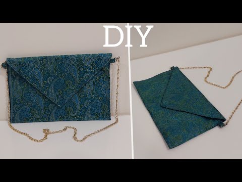 Clutch Purse / Envelope Clutch / Easy Purse Sewing / DIY 