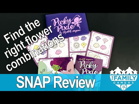 SNAP Review – Picky Pixie [with The Family Gamers]