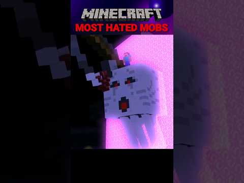 SHOCKING! Top 3 Hated Minecraft Mobs 🔥😱