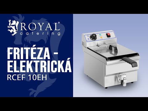 Video - Fritéza - elektrická - 1 x 10 l