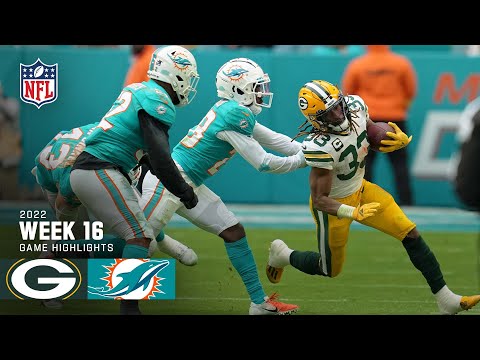 Green Bay Packers vs. Miami Dolphins | 2022 Week 16 Game Highlights