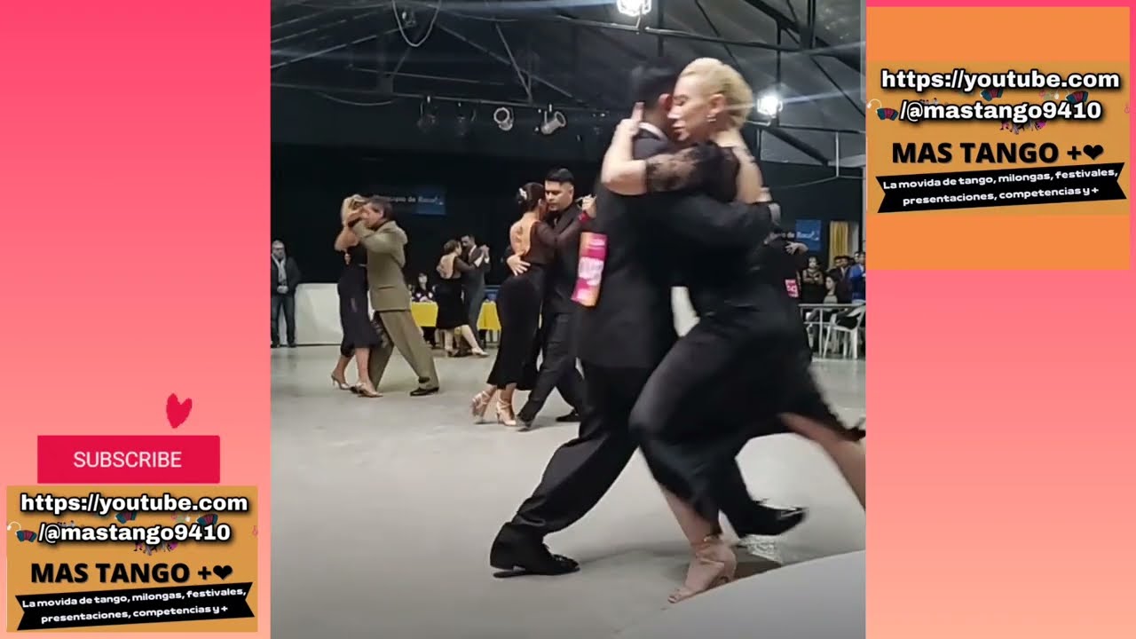 1a Ronda clasificatoria TANGO PISTA "Mañana iré temprano" Miguel Caló Preliminar Tango Roca Junio 23