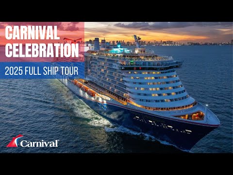 Carnival Celebration Cruise Tour - 2025 Deck-by-Deck Experience