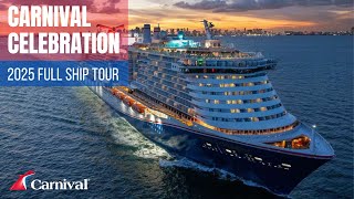 Carnival Celebration Cruise Tour - 2025 Deck-by-Deck Experience