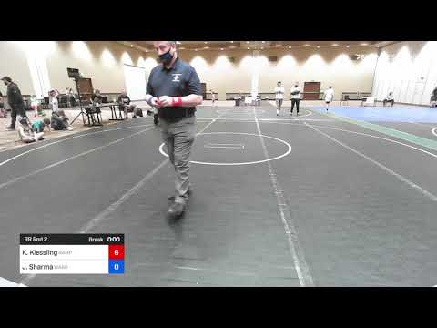 53 Lbs Rr Rnd 2 - Korbin Kiessling, Rampage Wrestling Vs Jaisen Sharma, Warhawks Wrestling 2178