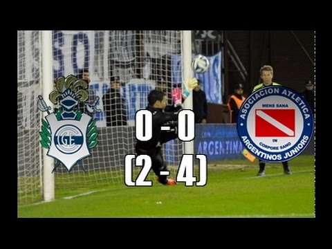 Gimnasia (La Plata) 0 (2) Vs Argentinos Juniors 0 (4) - Copa Argentina 2014 - 16avos de Final
