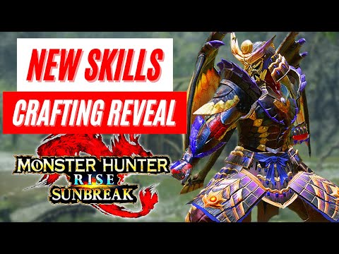 New Skills Reveal Qurious Crafting DLC Monster Hunter Rise Sunbreak News