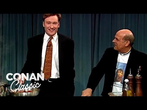 The Pope Of Pasta Teaches Conan How To Make An Aphrodisiac Pasta | Late Night with Conan O’Brien