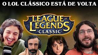 O LOL CLÁSSICO CHEGOU (E TÁ BIZARRO DE QUEBRADO...) - LOL