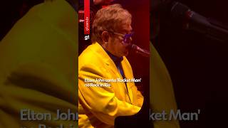 Elton John canta 'Rocket Man' no Rock in Rio #g1norockinrio