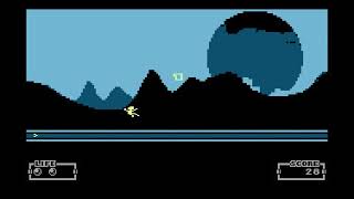 I Ran Atari 800 xl New Game 2020 !!!!!