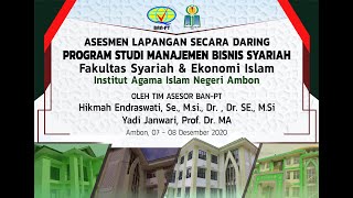 ASESMEN LAPANGAN PRODI MBS IAIN AMBON