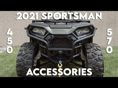 2021 Polaris Sportsman 450 570 Full Accessory Walkthrough All New Lineup