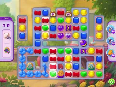 Homescapes level 7465 hard no booster