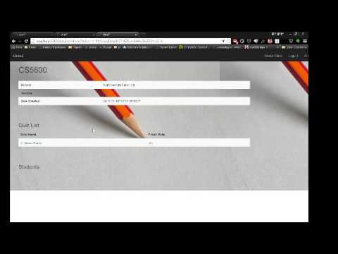 QuizZ -- CS5610 Course Project Demo Video by Jun Cai