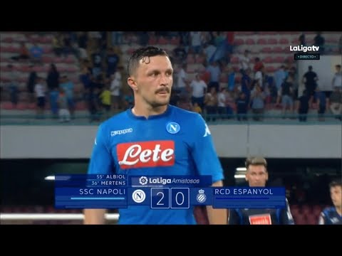 Mario Rui vs RCD Espanyol (10/08/2017) HD 720p - Pre Season