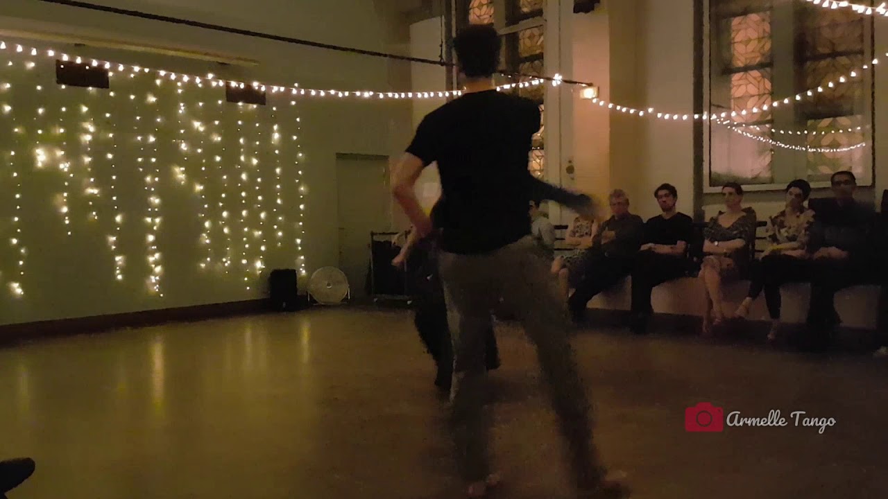 Démo Zamba par Semeon Kukormin & Lara Des ❤ @ Oh-La-La Milonga -  DJ  Rachid Tuolejda