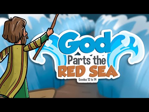 God parts the Red Sea | Moses and Israelites Crossing | Animated Bible Stories | My First Bible | 23
