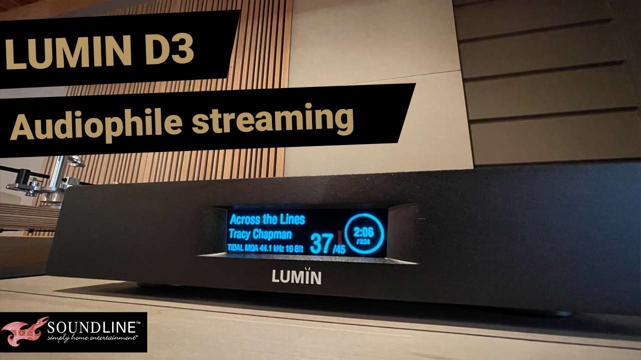 Lumin D3 audiophile music streamer