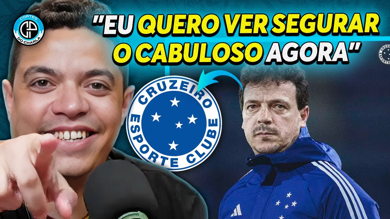 FERNANDO DINIZ É O NOVO TÉCNICO DO CRUZEIRO