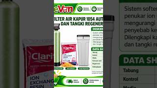 Filter Air Kapur 1054 Otomatis Lengkap Resin 25 Kg dan Tangki Regenerasi